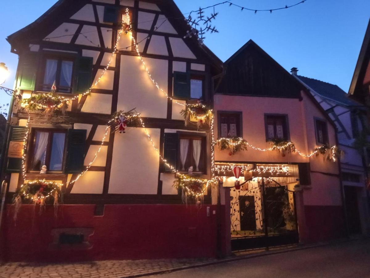 Gites Aux Fines Bulles D'Alsace Spa Privatif En Supplement Bergheim Zewnętrze zdjęcie